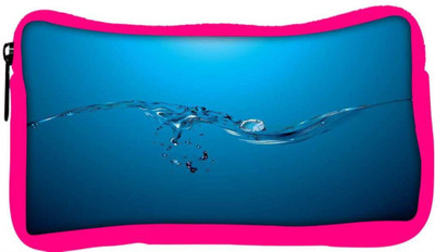 

Snoogg Eco Friendly Canvas Water Drops Designer Student Pen Pencil Case Coin Purse Pouch Cosmetic Makeup Bag (PINK) Pouch(Multicolor)