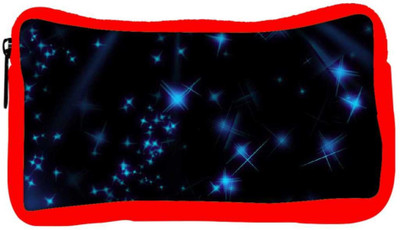 

Snoogg Eco Friendly Canvas Stars And Circles Student Pen Pencil Case Coin Purse Pouch Cosmetic Makeup Bag (RED) Pouch(Multicolor)