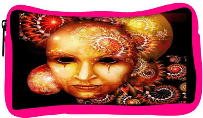 

Snoogg Eco Friendly Canvas Fractal Mask 2777 Student Pen Pencil Case Coin Purse Pouch Cosmetic Makeup Bag (PINK) Pouch(Multicolor)