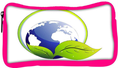 

Snoogg Eco Friendly Canvas Abstarct Ecology Concept Background Student Pen Pencil Case Coin Purse Pouch Cosmetic Makeup Bag (PINK) Pouch(Multicolor)