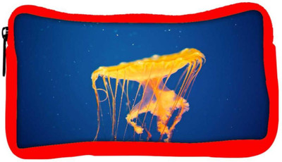 

Snoogg Eco Friendly Canvas Jellyfish In Sea Designer Student Pen Pencil Case Coin Purse Pouch Cosmetic Makeup Bag (RED) Pouch(Multicolor)