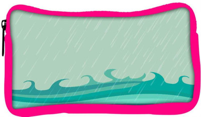 

Snoogg Eco Friendly Canvas Abstract Rainy Season Background With Waterdrops And Clouds Student Pen Pencil Case Coin Purse Pouch Cosmetic Makeup Bag (PINK) Pouch(Multicolor)