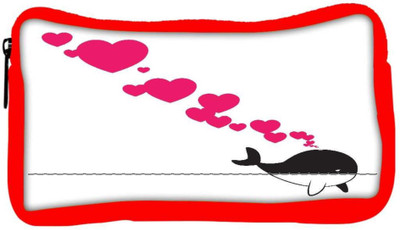

Snoogg Eco Friendly Canvas Abstract Illustration Of Whale With Hearts Student Pen Pencil Case Coin Purse Pouch Cosmetic Makeup Bag (RED) Pouch(Multicolor)