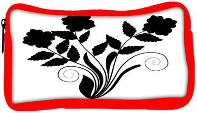

Snoogg Eco Friendly Canvas Abstract Silhouette Of Decor Floral Elements Student Pen Pencil Case Coin Purse Pouch Cosmetic Makeup Bag (RED) Pouch(Multicolor)