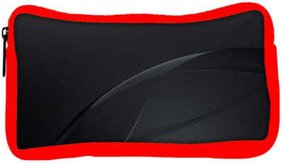 

Snoogg Eco Friendly Canvas Dark Black Color Design Designer Student Pen Pencil Case Coin Purse Pouch Cosmetic Makeup Bag (RED) Pouch(Multicolor)