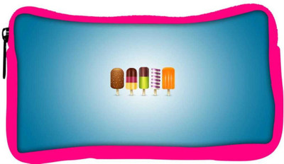 

Snoogg Eco Friendly Canvas Icecreams Designer Student Pen Pencil Case Coin Purse Pouch Cosmetic Makeup Bag (PINK) Pouch(Multicolor)