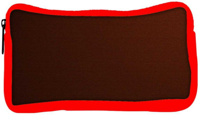 

Snoogg Eco Friendly Canvas Brown Abstract Squares Designer Student Pen Pencil Case Coin Purse Pouch Cosmetic Makeup Bag (RED) Pouch(Multicolor)