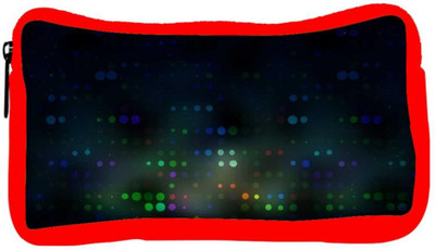 

Snoogg Eco Friendly Canvas Blurred Dots Designer Student Pen Pencil Case Coin Purse Pouch Cosmetic Makeup Bag (RED) Pouch(Multicolor)
