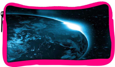 

Snoogg Eco Friendly Canvas Universe View Student Pen Pencil Case Coin Purse Pouch Cosmetic Makeup Bag (PINK) Pouch(Multicolor)