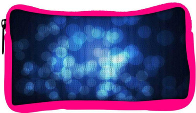 

Snoogg Eco Friendly Canvas Abstract Wallpapers Circle Student Pen Pencil Case Coin Purse Pouch Cosmetic Makeup Bag (PINK) Pouch(Multicolor)