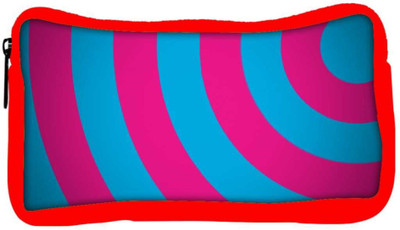 

Snoogg Eco Friendly Canvas Red And Blue Circles Designer Student Pen Pencil Case Coin Purse Pouch Cosmetic Makeup Bag (RED) Pouch(Multicolor)