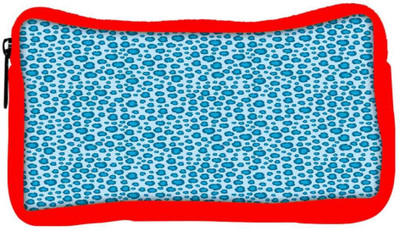 

Snoogg Eco Friendly Canvas Abstract Mixed Blue Pattern Designer Student Pen Pencil Case Coin Purse Pouch Cosmetic Makeup Bag (RED) Pouch(Multicolor)