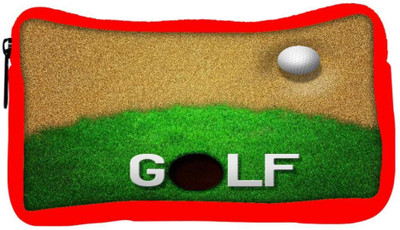 

Snoogg Eco Friendly Canvas Ball In Sand Golf Background Student Pen Pencil Case Coin Purse Pouch Cosmetic Makeup Bag (RED) Pouch(Multicolor)