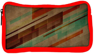 

Snoogg Eco Friendly Canvas Brown Background Design Designer Student Pen Pencil Case Coin Purse Pouch Cosmetic Makeup Bag (RED) Pouch(Multicolor)