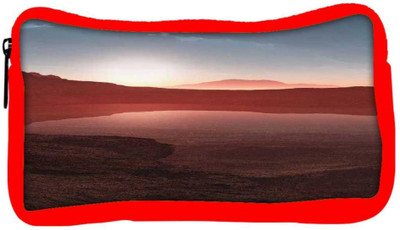 

Snoogg Eco Friendly Canvas Nature Wallpaper 4 Student Pen Pencil Case Coin Purse Pouch Cosmetic Makeup Bag (RED) Pouch(Multicolor)