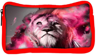 

Snoogg Eco Friendly Canvas God Of The Forest Student Pen Pencil Case Coin Purse Pouch Cosmetic Makeup Bag (RED) Pouch(Multicolor)