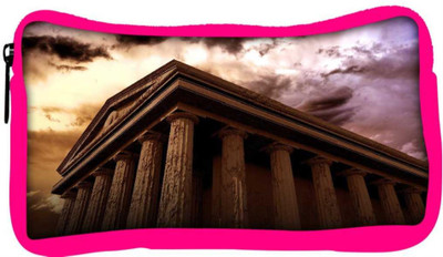 

Snoogg Eco Friendly Canvas Ancient Temple Student Pen Pencil Case Coin Purse Pouch Cosmetic Makeup Bag (PINK) Pouch(Multicolor)