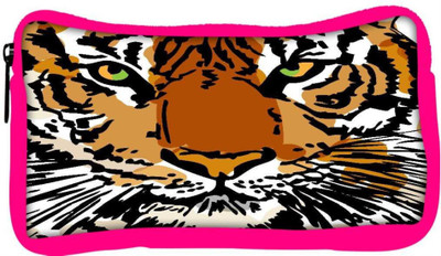 

Snoogg Eco Friendly Canvas Sketch Of White Tiger Vector Illustration Student Pen Pencil Case Coin Purse Pouch Cosmetic Makeup Bag (PINK) Pouch(Multicolor)