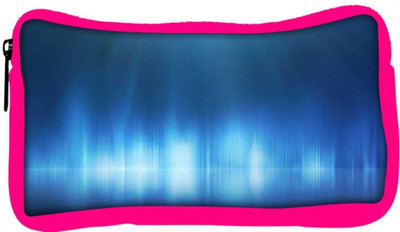 

Snoogg Eco Friendly Canvas Light Blue Design Designer Student Pen Pencil Case Coin Purse Pouch Cosmetic Makeup Bag (PINK) Pouch(Multicolor)