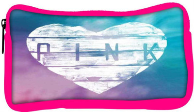 

Snoogg Eco Friendly Canvas Pink Wooden Space Student Pen Pencil Case Coin Purse Pouch Cosmetic Makeup Bag (PINK) Pouch(Multicolor)