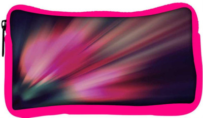 

Snoogg Eco Friendly Canvas Abstract Pink Rays Designer Student Pen Pencil Case Coin Purse Pouch Cosmetic Makeup Bag (PINK) Pouch(Multicolor)