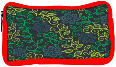 

Snoogg Eco Friendly Canvas A Seamless Leaf Pattern Student Pen Pencil Case Coin Purse Pouch Cosmetic Makeup Bag (RED) Pouch(Multicolor)