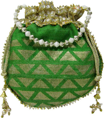 

Deepsum Women Wedding Party Festive Clutch Potli Bag Potli(Multicolor)