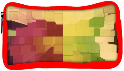 

Snoogg Eco Friendly Canvas Abstract Antique Design Designer Student Pen Pencil Case Coin Purse Pouch Cosmetic Makeup Bag (RED) Pouch(Multicolor)