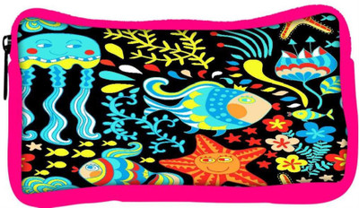 

Snoogg Eco Friendly Canvas Cartoon Set With Sea Live Student Pen Pencil Case Coin Purse Pouch Cosmetic Makeup Bag (PINK) Pouch(Multicolor)