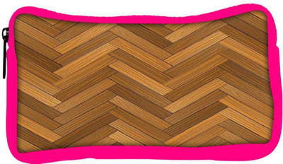 

Snoogg Eco Friendly Canvas Vector Wood Parquet Floor Student Pen Pencil Case Coin Purse Pouch Cosmetic Makeup Bag (PINK) Pouch(Multicolor)