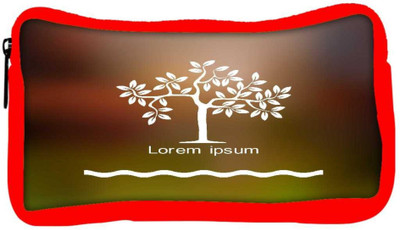 

Snoogg Eco Friendly Canvas Stylized Tree Student Pen Pencil Case Coin Purse Pouch Cosmetic Makeup Bag (RED) Pouch(Multicolor)