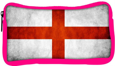 

Snoogg Eco Friendly Canvas England Flag Designer Student Pen Pencil Case Coin Purse Pouch Cosmetic Makeup Bag (PINK) Pouch(Multicolor)