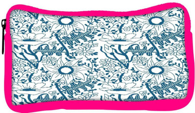 

Snoogg Eco Friendly Canvas Seamless Texture With Flowers And Butterflies Endless Floral Pattern Student Pen Pencil Case Coin Purse Pouch Cosmetic Makeup Bag (PINK) Pouch(Multicolor)