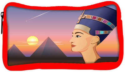 

Snoogg Eco Friendly Canvas Nefertiti And Giza Vector Student Pen Pencil Case Coin Purse Pouch Cosmetic Makeup Bag (RED) Pouch(Multicolor)