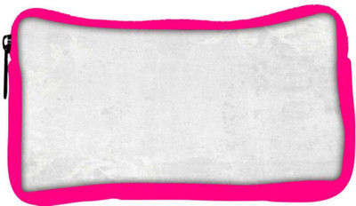 

Snoogg Eco Friendly Canvas White Plain Designer Student Pen Pencil Case Coin Purse Pouch Cosmetic Makeup Bag (PINK) Pouch(Multicolor)