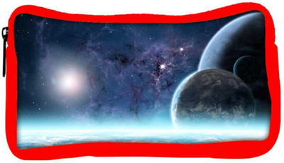 

Snoogg Eco Friendly Canvas Stars In Galaxy Designer Student Pen Pencil Case Coin Purse Pouch Cosmetic Makeup Bag (RED) Pouch(Multicolor)