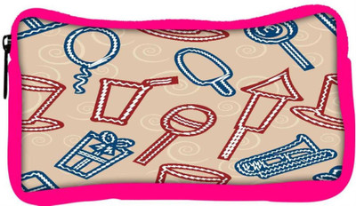 

Snoogg Eco Friendly Canvas Lollipop Designer Student Pen Pencil Case Coin Purse Pouch Cosmetic Makeup Bag (PINK) Pouch(Multicolor)