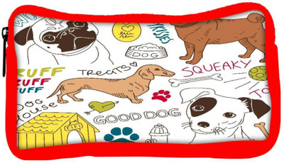 

Snoogg Eco Friendly Canvas I Love Dogs Vector Doodles Set Student Pen Pencil Case Coin Purse Pouch Cosmetic Makeup Bag (RED) Pouch(Multicolor)