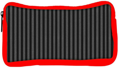 

Snoogg Eco Friendly Canvas Grey Lines Student Pen Pencil Case Coin Purse Pouch Cosmetic Makeup Bag (RED) Pouch(Multicolor)