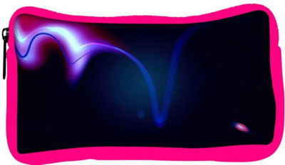 

Snoogg Eco Friendly Canvas Blue Strips In Black Designer Student Pen Pencil Case Coin Purse Pouch Cosmetic Makeup Bag (PINK) Pouch(Multicolor)