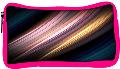 

Snoogg Eco Friendly Canvas Abstract Multicolor Design Designer Student Pen Pencil Case Coin Purse Pouch Cosmetic Makeup Bag (PINK) Pouch(Multicolor)