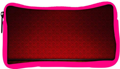

Snoogg Eco Friendly Canvas Red Wall Patter Design Designer Student Pen Pencil Case Coin Purse Pouch Cosmetic Makeup Bag (PINK) Pouch(Multicolor)