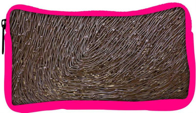 

Snoogg Eco Friendly Canvas Bird Nest Designer Student Pen Pencil Case Coin Purse Pouch Cosmetic Makeup Bag (PINK) Pouch(Multicolor)