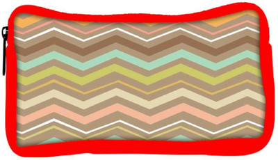 

Snoogg Eco Friendly Canvas Aztec Designs Student Pen Pencil Case Coin Purse Pouch Cosmetic Makeup Bag (RED) Pouch(Multicolor)