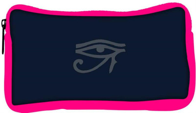 

Snoogg Eco Friendly Canvas Oudjat Dark Designer Student Pen Pencil Case Coin Purse Pouch Cosmetic Makeup Bag (PINK) Pouch(Multicolor)