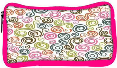 

Snoogg Eco Friendly Canvas Cream Pattern Design Designer Student Pen Pencil Case Coin Purse Pouch Cosmetic Makeup Bag (PINK) Pouch(Multicolor)