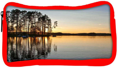 

Snoogg Eco Friendly Canvas Tall Tree Designer Student Pen Pencil Case Coin Purse Pouch Cosmetic Makeup Bag (RED) Pouch(Multicolor)