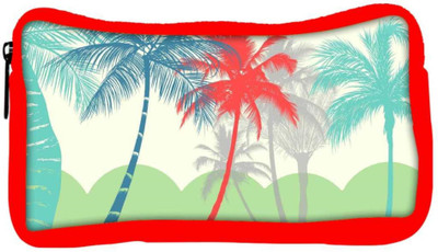 

Snoogg Eco Friendly Canvas Hawaii Student Pen Pencil Case Coin Purse Pouch Cosmetic Makeup Bag (RED) Pouch(Multicolor)