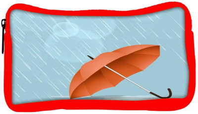

Snoogg Eco Friendly Canvas Abstract Rainy Season Background With Waterdrops And Clouds Student Pen Pencil Case Coin Purse Pouch Cosmetic Makeup Bag (RED) Pouch(Multicolor)