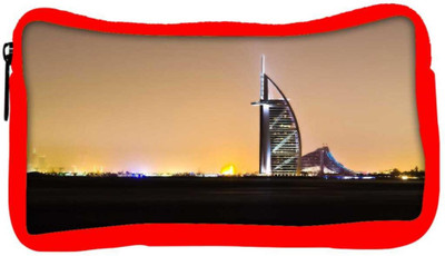 

Snoogg Eco Friendly Canvas Night View At Dubai Designer Student Pen Pencil Case Coin Purse Pouch Cosmetic Makeup Bag (RED) Pouch(Multicolor)